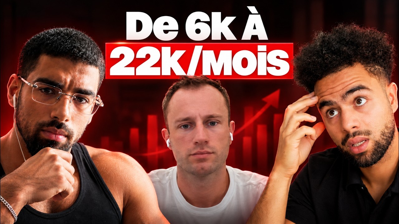 Miniature de l'interview : Ryan & Julien — De 6k€ à 22k€/mois dans le BTP